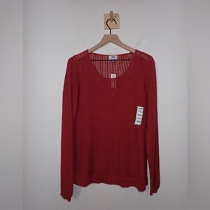 Brand New Old Navy Knit Sweater in a Copper Color size L NWT